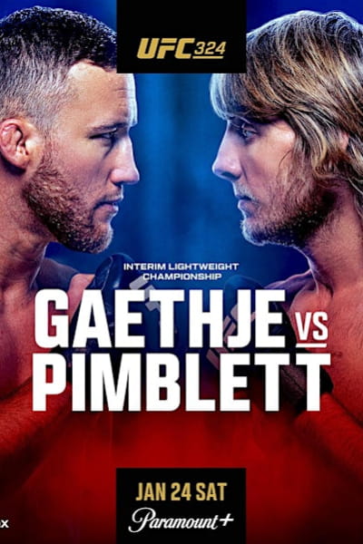 UFC 324: Gaethje vs Pimblett