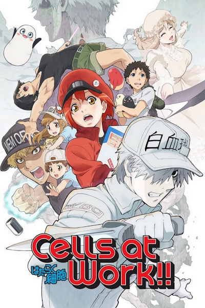 Cells at Work (Hataraku Saibou) - Season 2 [Sub: Eng]